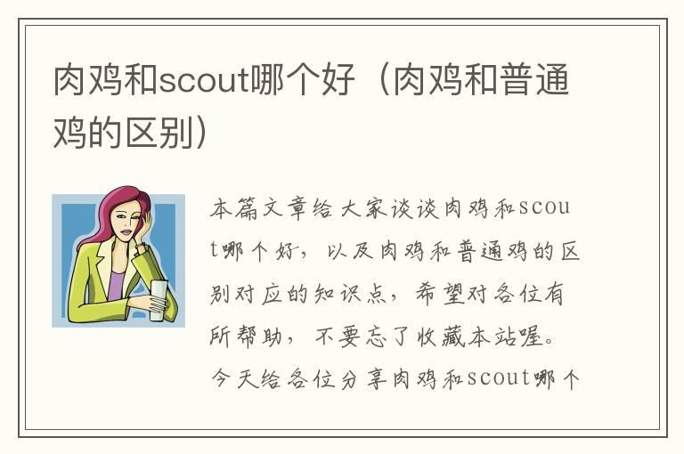 肉鸡和scout哪个好（肉鸡和普通鸡的区别）